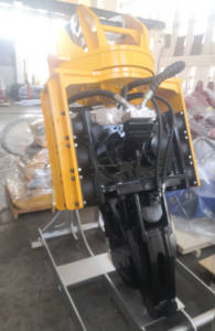 Kompak Side Grip <span class=keywords><strong>Pile</strong></span> <span class=keywords><strong>Driver</strong></span> untuk Konstruksi Perkotaan, palu bergetar untuk 12m tumpukan - Product Image 4