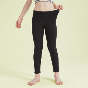All'ingrosso pantaloni invernali personalizzati per bambine di taglia XL in <span class=keywords><strong>velluto</strong></span> morbido a vita bassa termici in pile caldo stile autunnale - Product Image 5
