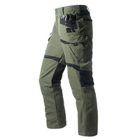Pantalons de travail durables pour hommes, multi-poches, respirants, pour la randonnée et les activités de plein air