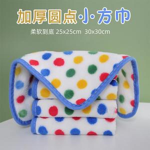 Paño de Cocina de Microfibra Coral con Diseño de Puntos, 25x25cm 30x30cm, Altamente Absorbente, para una Limpieza Duradera - Product Image 3