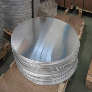 Alu Wafer <b>Mirror</b> Finish DC 3003 3004 3105 O PVC <b>Film</b> Coated Al Alloy Aluminum Round Sheet Disc - Product Image 3