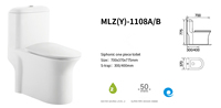 Medyag MLZ-1108 WC monobloc moderne en céramique et porcelaine