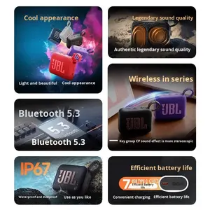 <span class=keywords><strong>JBL</strong></span> GO4 Altavoz Portátil Metálico Resistente al Agua con <span class=keywords><strong>Subwoofer</strong></span> 5.0 - Product Image 2