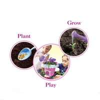 Jeu de maison magique de jardin féerique éducatif avec jouets en plastique 26 cm, thème métiers, pour garçons et filles