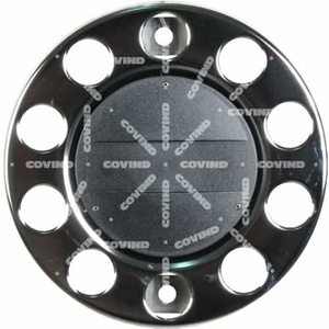 CUBIERTA DE RUEDA DERECHA NR. 10 TROUS, ventilados, cromados, aptos para Universali ACCESSORI TGS TGX TGA XLX-XXL () - Product Image 1