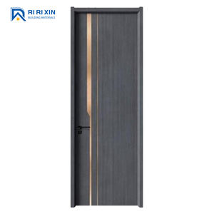 Conception simple prix de gros compétitif wpc 100% cadres de portes insonorisées étanches portes intérieures - Product Image 3
