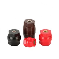 Aislador de Polímero para Barra Colectora Moldvolt D3030 Serie D, 30 mm de Diámetro, 30 mm de Altura, DMC BMC, Aisladores de Resina Epoxi de Bajo Voltaje