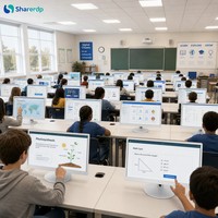 Sharerdp Venta al por Mayor de Fábrica, PC Todo en Uno Barebone con Intel Core I3-8250U I5-10110U, Pantalla Táctil de 23.8 y 27 Pulgadas, Computadora de Escritorio Todo en Uno