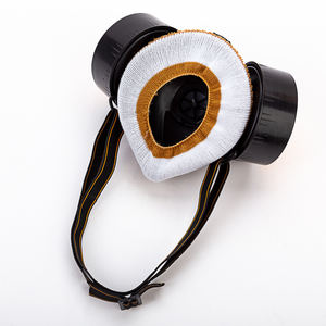 Masker Pelindung Pernapasan Anti Gas Debu Silikon Full Face dengan Kacamata - Product Image 3