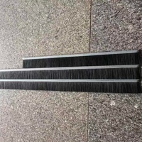 Brosse à bande en nylon épaissie personnalisable OEM avec manche en fer galvanisé pour balai industriel à béton, nettoyage et finition intensifs