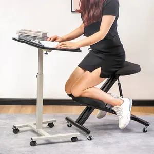 Epsilon Folding Office Ergonomic <strong>Orthopaedic</strong> <strong>Chair</strong> Stools Stretch Knee Yoga Posture Seats Kneeling Desk <strong>Chairs</strong> With Wheel - Product Image 1