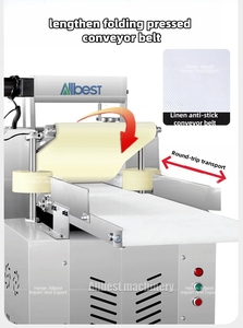 Laminoir à pâte automatique de qualité commerciale pour maximiser la productivité de la boulangerie - Product Image 6