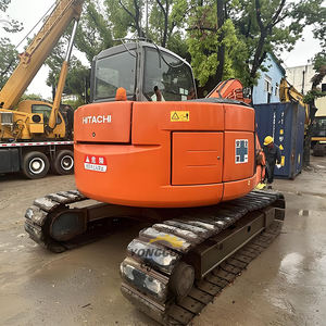 <span class=keywords><strong>HITACHI</strong></span> Usado ZX75 Zero Tail Swing Mini 7.5 Ton ZX Zaxis 75 US ZX75US 7.5 T 7.5Ton Escavadeira Hidráulica de Esteiras para Paisagismo - Product Image 4