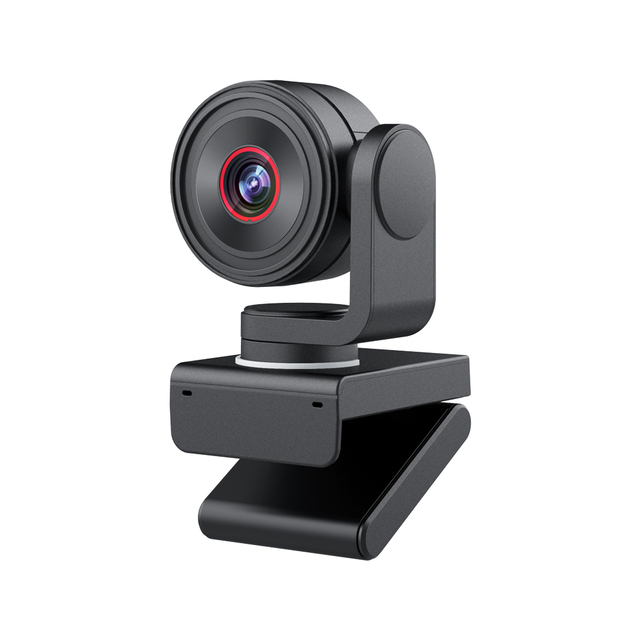 AI Powered PTZ Webcam AI Tracking 1080P 60fps 4K 5X Digital Zoom Auto Focus Video Chat Online Meeting Class Live Streaming