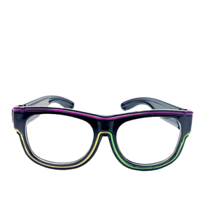 Lunettes LED rechargeables par USB, différentes couleurs, fil lumineux EL, éclairage néon pour la décoration de fête d'enfants et la remise de diplômes pour enfants - Product Image 4