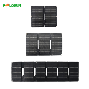 携帯用軽量キャリングバッグ外ポータブル7W 10W 20W USBタイプ-C Etfe折りたたみ式ソーラーパネル - Product Image 1