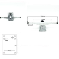 Camion planche à roulettes OEM marque camion Surf Skate Longboard camions Skateboard boutique pour planches à roulettes