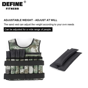 <span class=keywords><strong>Chaleco</strong></span> de rodamiento de peso para entrenamiento físico, bolsa de arena para ropa, se puede ajustar de 10, <span class=keywords><strong>15</strong></span> y 20 <span class=keywords><strong>KG</strong></span> - Product Image 4