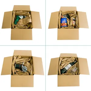 Lüfterpapier biologisch abbaubares Recyclingpapier Polsterungskissen Kraftpapier-Verpackungs-Wickelpapier zum Schutz
