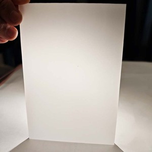 Factory Direct 0.5mm 1mm White <strong>Polycarbonate</strong> PC Light <strong>Diffuser</strong> Sheet Modern Design for LED Lighting for Hotels - Product Image 6