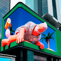 Écran publicitaire LED géant extérieur personnalisable, étanche, SMD fixe P2 P3 P4 P5 P6 P8 P10, affichage numérique 3D