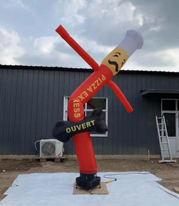 <span class=keywords><strong>Muñeco</strong></span> Publicitario Inflable Impermeable Multicolor de Dibujos Animados, Bailarín de Aire Ondulante de 12 pies de Altura con Ventilador Incorporado, Dios de la Riqueza para Lavado de Coches - Product Image 2