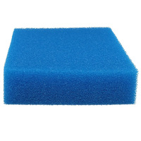 Tampon filtrant en éponge pour aquarium, découpé pour s'adapter à la mousse pour réservoir de poissons, filtre de remplacement pour réservoir de poissons, éponges en mousse à cellules ouvertes pour la vaisselle
