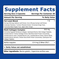 Capsules de collagène multi-sources avancées pour adultes, mélange amincissant à base de plantes, complément alimentaire naturel de qualité alimentaire pour la peau et les cheveux, best-seller