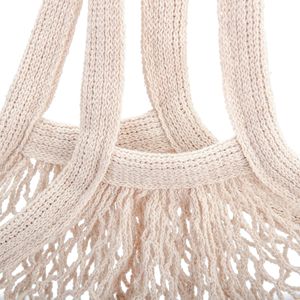 Delle Donne di Modo Riutilizzabile Lavabile Frutta Verdura Sacchetto di Tote di Acquisto di Generi Alimentari Organico Panno di Cotone Sacchetto Della Maglia - Product Image 2