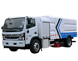 Chinesisches kommunales Sanitätsfahrzeug 12 Tonnen elektrische Hochdruck-Straßenwasch- und Reinigungsmaschinen mit Null-Emissionen
