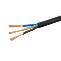 Câble d'alimentation VGV à conducteur en cuivre pur, gaine en PVC, isolation en PVC, RVV 3x2,5 mm² 3x1,5 mm², câble de câblage résidentiel