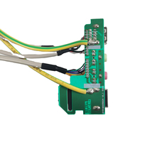 Boîtier d'ordinateur PC avec panneau frontal USB 3.0 multi-ports, carte de circuit imprimé, port audio, lecteur de disquette, carte adaptateur d'alimentation