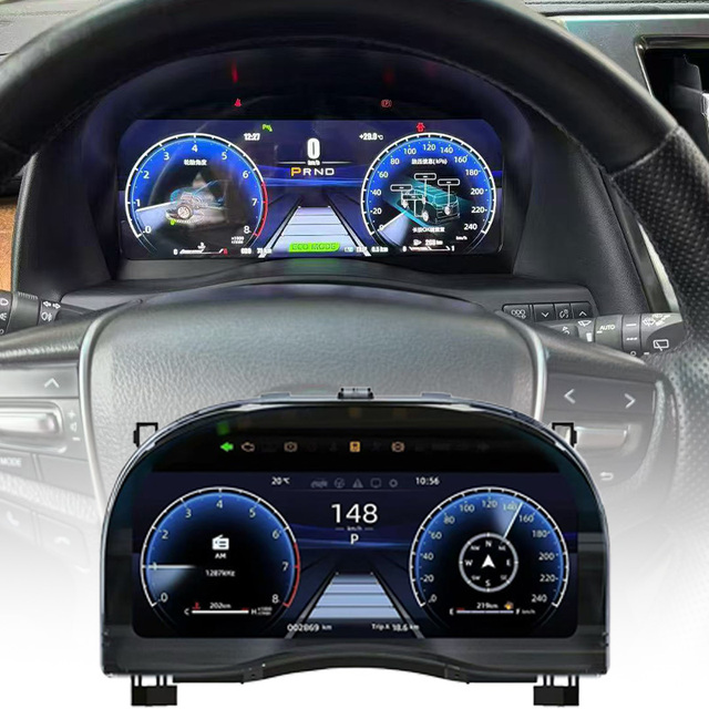 For Toyota Alphard 20 30 40 Series High Resolution Digital Instrument Cluster Hot Selling Luxury Owners