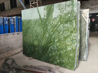 Prix bon marché marbre vert chinois marbre vert Ming pour revêtement de sol intérieur décoratif