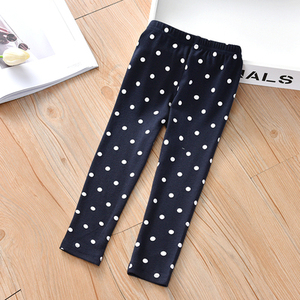 2020 del NUOVO Sveglio della ragazza Dei Pantaloni Del Bambino Della Ragazza del Puntino Leggings di Cotone Morbido Per Bambini Pantaloni Scarni Dei Bambini Dei Pantaloni Bella di disegno a matita pantaloni - Product Image 4