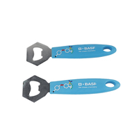 Ouvre-bouteille en acier inoxydable personnalisé en usine barre personnalisé pas cher marque bière vierge Sublimation décapsuleur matériel pour bar