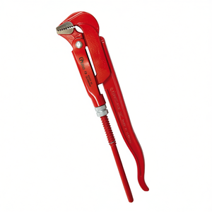 Ttake Pipe Wrench 90 Degree Jaws Made In Germany Professional Plumbing <b>Tool</b> - Product Image 2