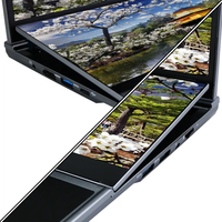 2024 Ultra Slim Zbook Pro Ux582 ordinateurs portables tactiles à double écran Intel Core i7 10e génération 32 Go 64 Go deux moniteurs affichage nouveau corps en métal