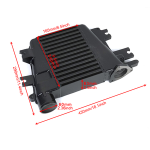 Kit d'<span class=keywords><strong>intercooler</strong></span> en aluminium pour BMW Volkswagen Audi Seat Skoda Nissan Honda Barre et plaque Tube et radiateur à ailettes - Product Image 2