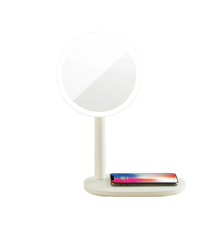 Vanity Light Travel Portable Led Makeup Mirror Desk Cosmetic Mirror with lamp