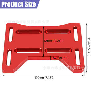 อะแดปเตอร์ยึดเครื่องยนต์ Predator 212cc ขายึดอะลูมิเนียมหนา 12.7 มม. พร้อมอุปกรณ์สำหรับการอัพเกรดแบบดัดแปลง - Product Image 5