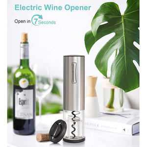 Tire-bouchon électrique automatique sans fil Oster <span class=keywords><strong>Secura</strong></span>, avec logo personnalisé, fonctionnant sur piles, pour cadeaux de vin rouge, ensemble ouvre-bouteille de vin - Product Image 4