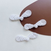 Popuallar chinois fait à la main grenouille bouton décoratif Cheongsam noeud grenouille fermeture boutons pour vêtements