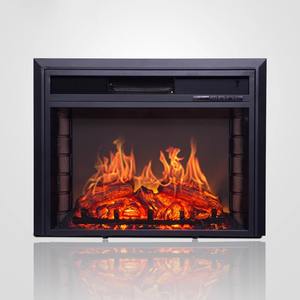 Meilleures ventes de cheminées électriques modernes avec télécommande intégrée Couleurs de lit en <span class=keywords><strong>bois</strong></span> flamme pour hôtels, villas et appartements - Product Image 3