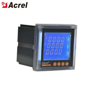 Acrel digital three phase energy meter LCD display AC power analyzer with RS485 communication PZ96L-E4
