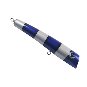 Señuelo de madera tipo Popper de 120g para pesca en agua salada, cebo artificial duro para pesca de arrastre desde embarcación. - Product Image 2