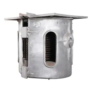 2024 Cheap Price 1T Melting Furnace Electric Melting For Steel Copper Aluminum Shell Melting Furnace