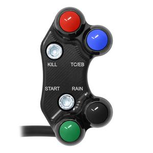 Interruptor de manillar derecho para Kawasaki Ninja ZX-10R/R (agujeros desalineados) - Product Image 1