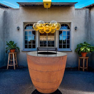 Vườn Nguồn Cung Cấp Hình Dạng Trứng Vườn Vòng Gỗ Đốt Lò Than Thấp Khói Carbon Thép Lửa Pit Với BBQ Nướng - Product Image 6