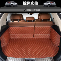 Tapis de coffre de voiture de luxe, vente en gros d'usine, cuir personnalisé, imperméable, durable, qualité supérieure, ensemble complet //Audi